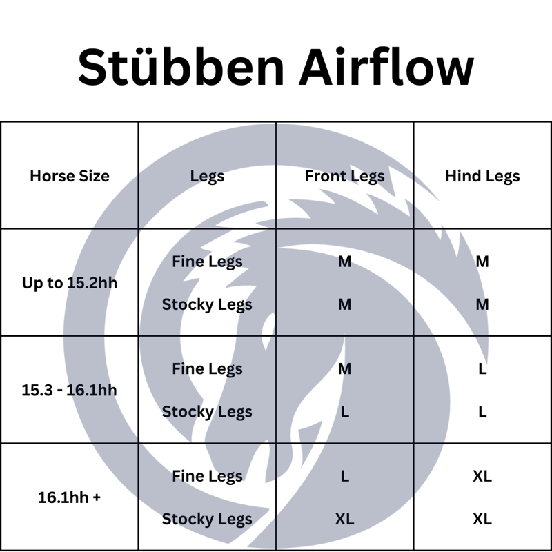 Stubben Airflow Brushing Boots Black-2